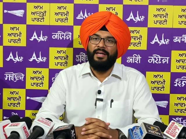 AAP Leader Kuldeep Dhalival Blames BJP for Amritsar Bomb Blasts