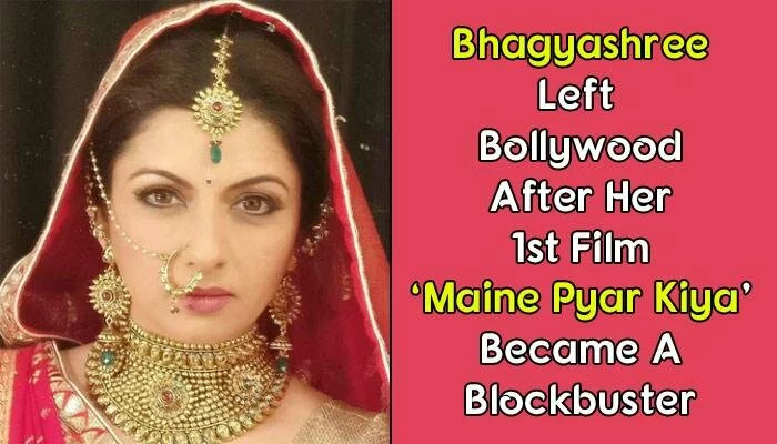 Bhagyashree, A Princess Of A Royal Kingdom But Had To Run Away From Her Palace To Get Married