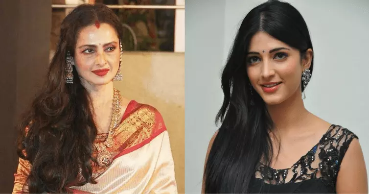 From Rekha To Shruti Haasan, These Bollywood Celebrities Daughters Born Before Their Parents Marriage!