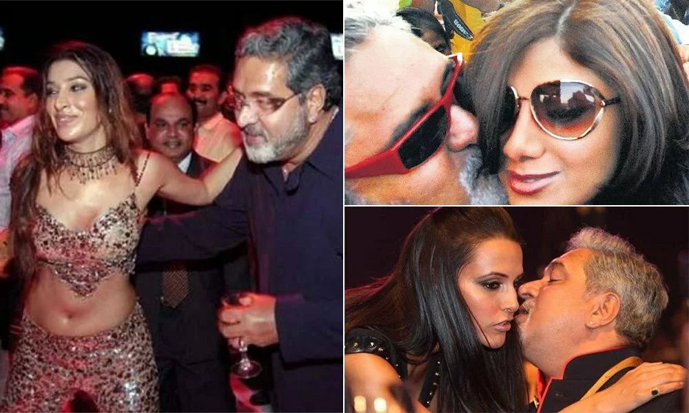 Viral Photos Of Fugitive Economic Offender Vijay Mallya With Bollywood Actresses