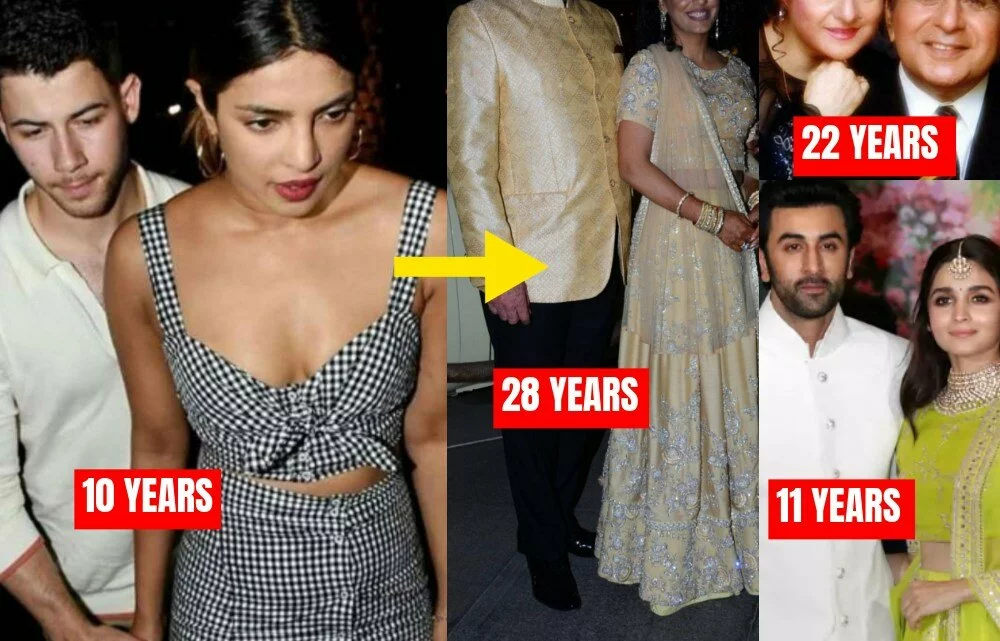 People Once Trolled Priyanka Chopra For Dating Nick Jonas Who Is 10 Years Younger, What About These Bollywood Actors Who Has 10 Years Younger WAGs?