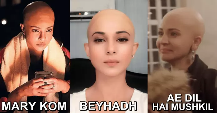 10 Indian Actresses Who Went Bald For Money