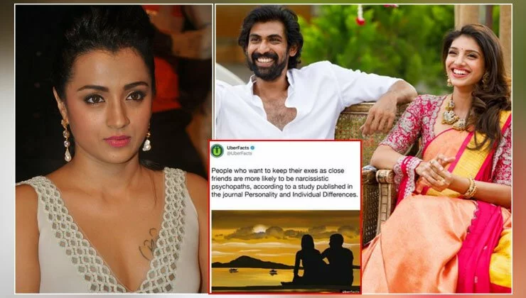 Rana Daggubati’s Ex-GF Trisha Krishnan Shares A Cryptic Message After His Engagement To Miheeka Bajaj; Deletes It Later