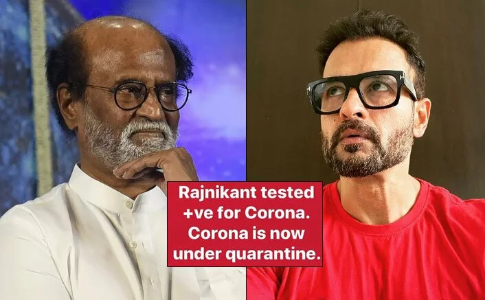 Rohit Roy Brutally Trolled After He Jokingly Says Megastar Rajinikanth Has Tested Positive For Coronavirus