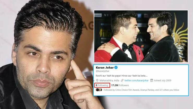 Sushant Singh Rajput’s Death: After Severe Backlash, Karan Johar Unfollows All On Twitter, Except These Three Actors